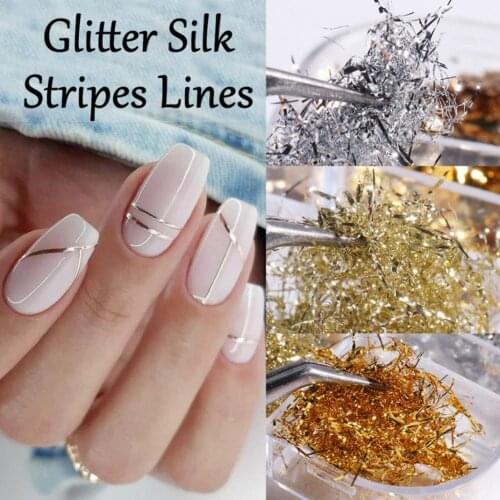 1 Box Nail Sequins Shining DIY Design Foil Paper Fashion Nail Manicure Decor for Professional