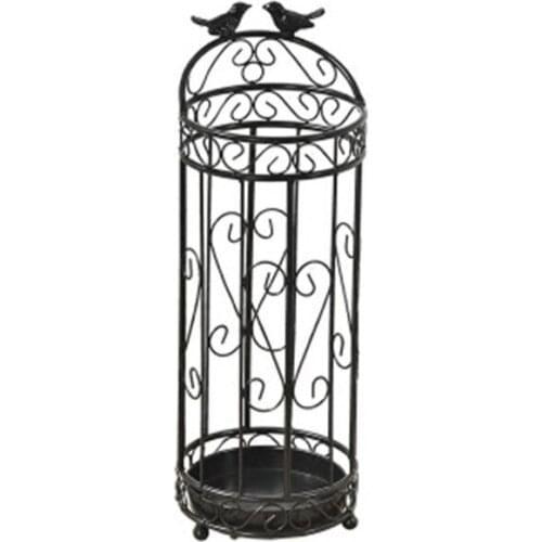 1PCS European creative umbrella stand hotel lobby umbrella bucket household iron folding umbrella storage rack