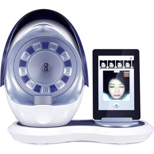 3D facial cosmetics magic mirror skin analyzer