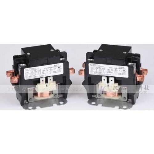 24V 40A aluminum stud crimping box HCC-2XQ04GG ULCSA high load bipolar AC contactor