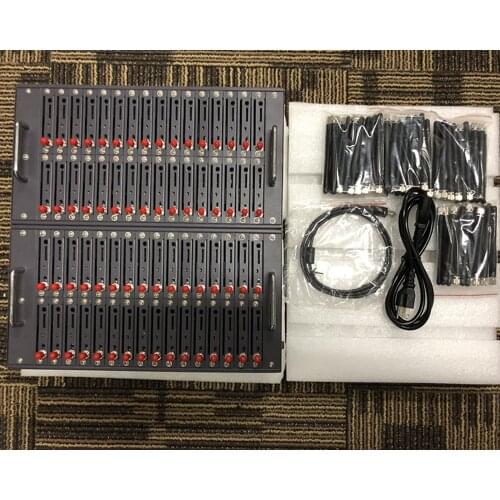 Antecheng factory high speed 4G 64 ports bulk sms modem sim7100e supports imei change