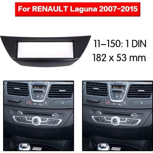 Car Radio frame Audio Fascia For RENAULT Laguna 2007 - 2015 Car Stereo Radio Fascia Panel Installation Adapter DVD player Frame