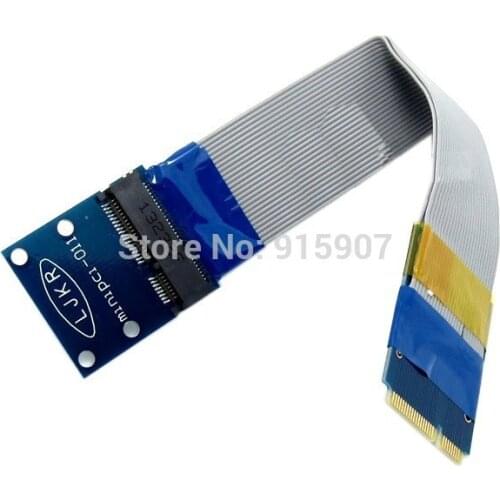 Chenyang Flexible Mini PCI Express PCI-e Mini Card Extender 52pin Male to Female Extension FFC Cable