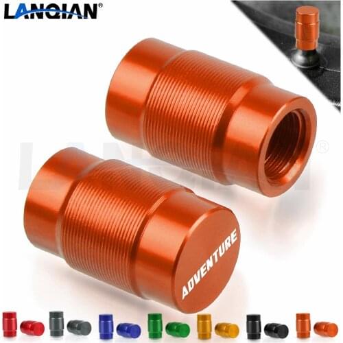 Motorcycle Aluminum Wheel Tire Valve Stem Caps Airtight Covers For 390 790 990 1050 1190 1290 Adventure Super Adventure 1290