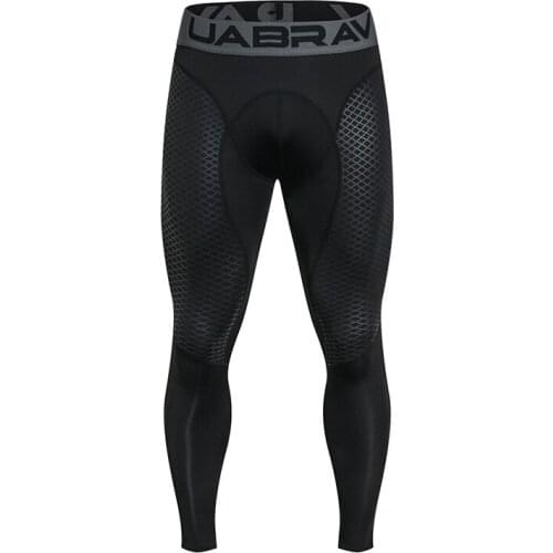 Compression Men Running Tights Gym Sports Leggings Quick-Dry Fitness Sportswear Long Trousers Skinny Pants Hombre