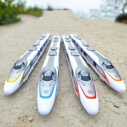 Simulation Alloy Fuxing High Speed Rail Model Childrens Early Education Sound and Light Back Toy Childrens Birthday Gift