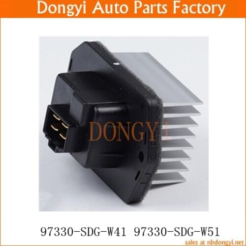 Blower Motor Resistor Fan Control Module OE NO. 97330-SDG-W41 97330-SDG-W51 97330SDGW41 97330SDGW51