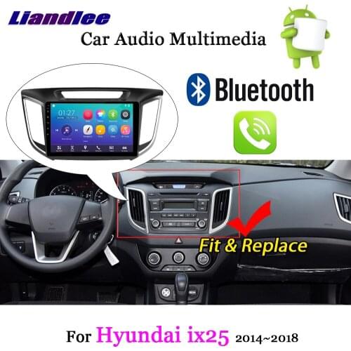 For Hyundai IX25 2014-2018 Android 7.1 System Multimedia Radio Player Carplay FM USB Wifi GPS Navigation HD Screen