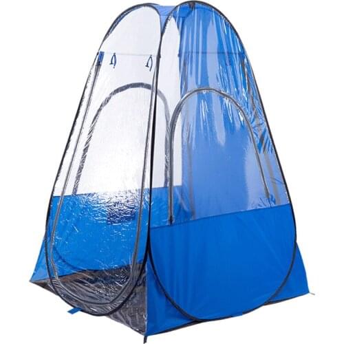 2019 New Outdoor Single Rainproof, Windproof Folding Fishing Tent Winter Warm Sunscreen Simple Fishing Shelter Canopy