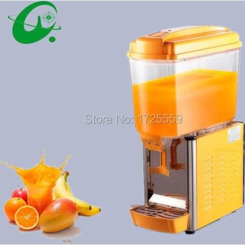 Single head cold drink machine cooling one barrel blender 15L*2 volume dispenser fruit and vegetable juicer