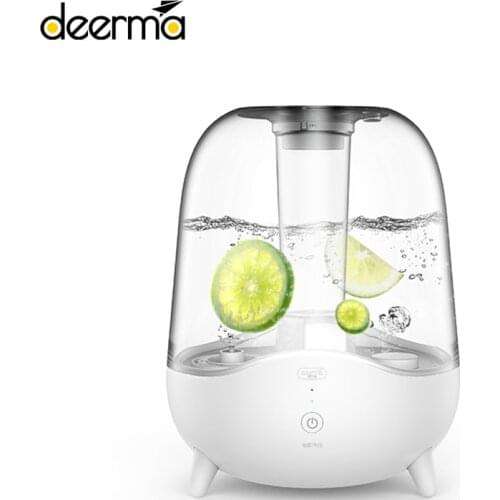Original Deerma 5L Aroma Diffuser Ultrasonic Air Humidifier Essential Oil Mist Maker Purifying Dust Filter DEM-F325