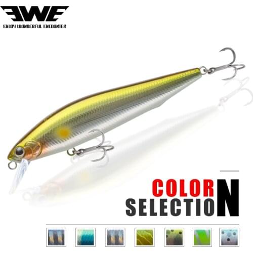 EWE Yindao Sinking Minnow Fishing lure 65/80/100mm 7g/10g/14g A-RC High Quality Hard Bait Saltwater Freshwater Action Wobblers