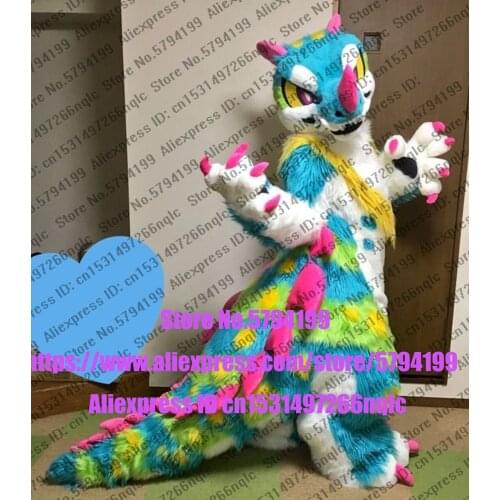 Customized Available REAL PHOTO KJ0021 full sets husky dog Suit fursuit CAT wolf Costume fox Party Carnival Gift