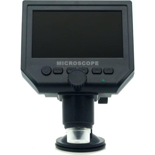 Portable LCD Digital Microscope 600X Microscope 4.3 Inch HD LED Display for Industrial, Biological QC inspection