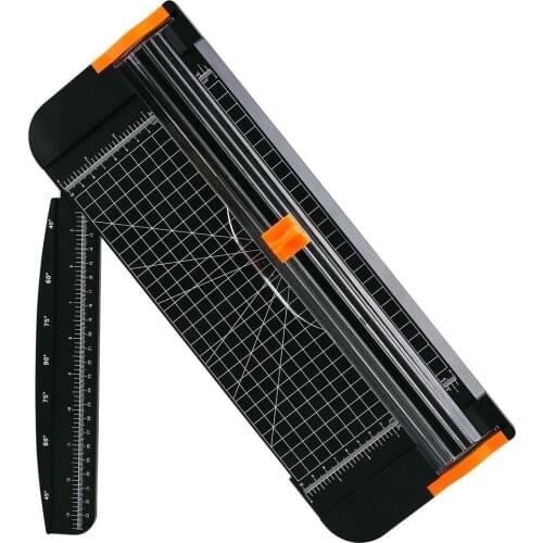 DIY Photo A4 Paper Cutter 12 Inch Mini Titanium Paper Trimmer Handwork Tailoring Ruler Scrapbooking Tool