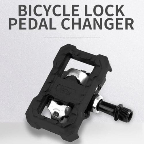 SM-PD22 Bicycle Lock Pedal For M520 M540 M8000 M9000 Portable Detachable Metal Durable High Strength Mountain Bike Cleats