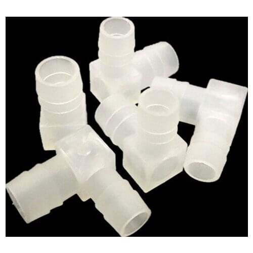 3 Pcs Right angle plastic joint plastic L joint hose L type pagoda joint hose joint