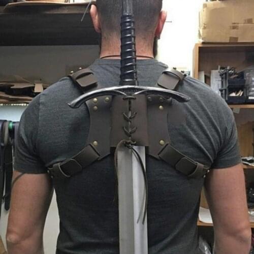 Medieval PU Leather Arm Armor Props Halloween cosplay Costume Accessories Rivet Handguards