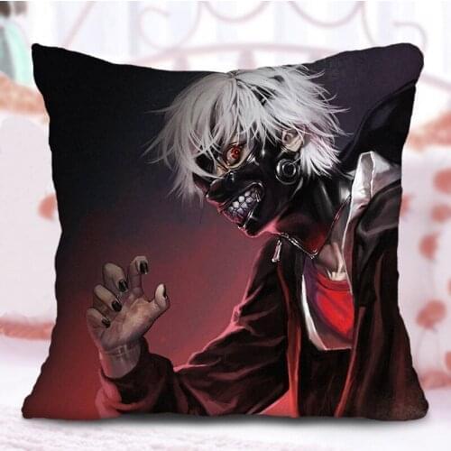 Tokyo Ghouls Kirishima Toka Pattern Printed Full Bolster Cute Cartoon Characters Printed Pillows Sofa Cushion Reading Bolster