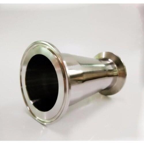 32mm 1.25" to 19mm 3/4" Pipe OD 1.5" Tri Clamp Reducer SUS 304 Stainless Sanitary Pipe Fitting Homebrew
