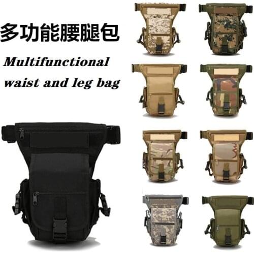 Outdoor Multifunctional Waist and Leg Bag Tactical Cycling Special Camouflage Leg Bag Sports Waterproof Leggings