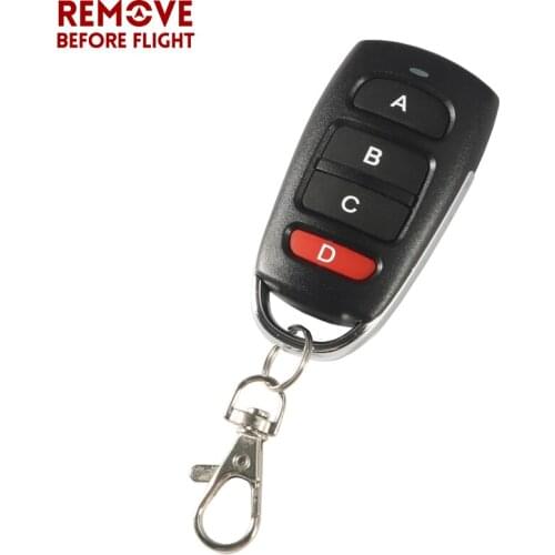 433MHz 4 buttons Universal Remote Control touch switch Copying Transmitter Cloning duplicator Key Fob for Garage Door Opener
