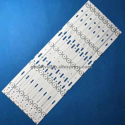 1set=8pcs 428mm LED Backlight Lamp strip 5leds 40 inch TV 40-LB-M520 40VLE4421BF 2013ARC40 40VLE6520BL 2013HI400 LED40K30JD
