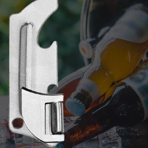 2PC/set Hot Sale Stainless Steel Folding Mini Opener Beer Jar Bottle can opener Cocktail Tools Opener Kitchen Bar Accessories