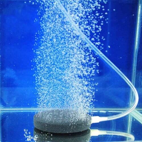 4/6/8cm Aquarium Fish Tank Pond Pump Air Bubble Disk Stone Aerator Oxygen Hydroponic Oxygen Plate Diffuser