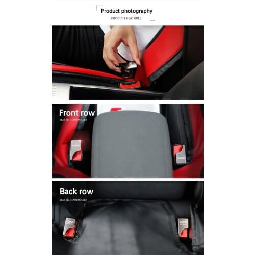 Car Safety Buckle Clip Seat Belt Connector Cancellation Alarm Stopper for CHERY TIGGO 3 4 5 7 PRO 8 Accessories