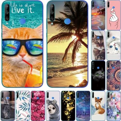 Honor 9C Case for Huawei Honor 9C Phone Case Silicone Soft TPU Cover for Huawei Honor9C 9 C 6.39'' Case AKA-L29 Coque Bumper