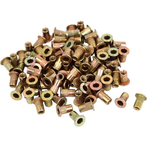 CNIM Hot M3x9mm Countersunk Head Blind Rivet Nuts Rivnuts Nutserts 100pcs