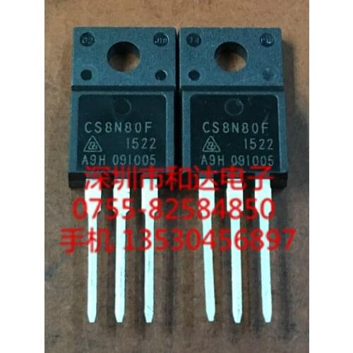 CS8N80F TO-220F 800V 8A