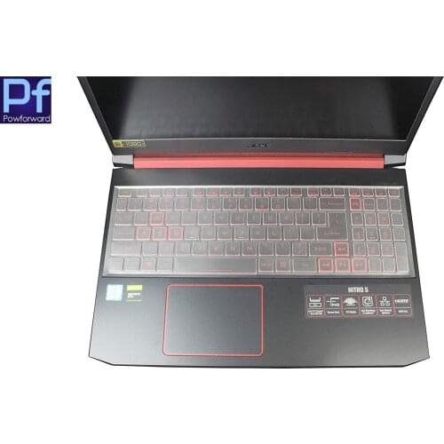 For Acer Nitro 5 AN515 54 54W2 AN515-54 51M5 / 17.3" Acer Nitro 5 AN517-51 56YW 15.6 inch TPU Keyboard Cover Protector skin