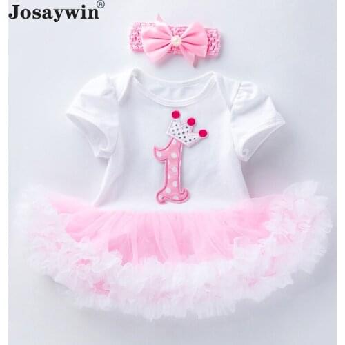Josaywin Children Clothes Dress for Girls kids Toddler Stutu Dress Party Girls Dresses First Birthday Princess Dress Vestidos