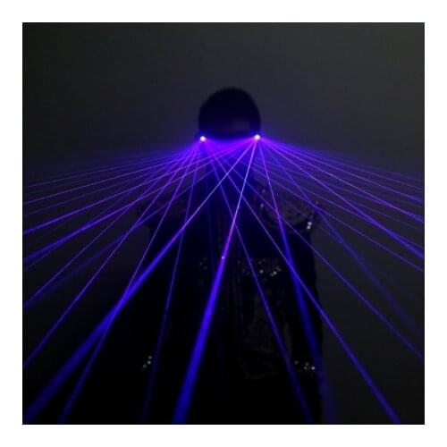 Red Green Blue Laser Glasses Stage party evening Performance glasses Laser dance future technology space show prop