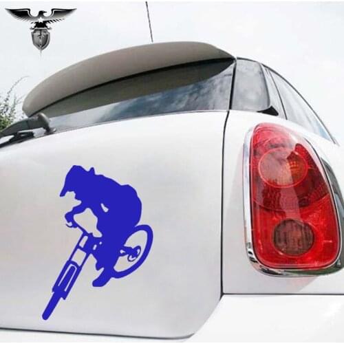 EmpireYing 3 Sizes 8 Colors Extreme Sports Motorcycle Enthusiasts Speed Downhill Trals Mtb Car Sticker Laptop Wall Vinyl Decals