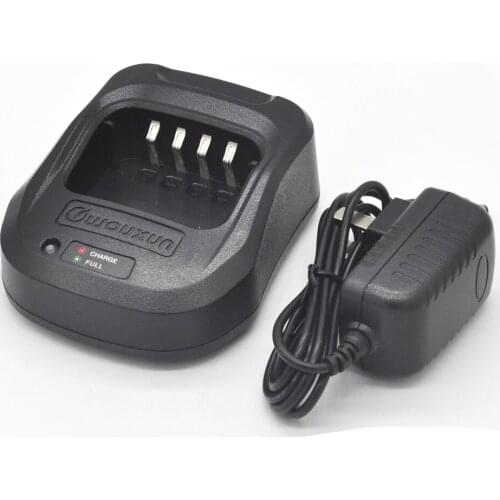 NEW Original battery charger with adapter for Radio Walkie Talkie Wouxun KG-UV9D two way radio EU/US plug