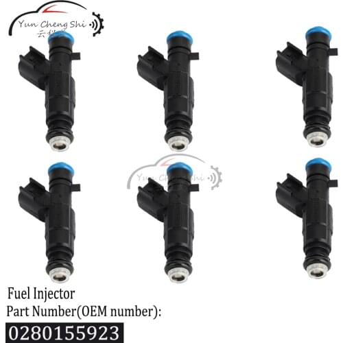 0280155923 0280155287 RL854181 0280155288 4-Hole Upgrade Fuel Injectors For Cherokee Grand Cherokee