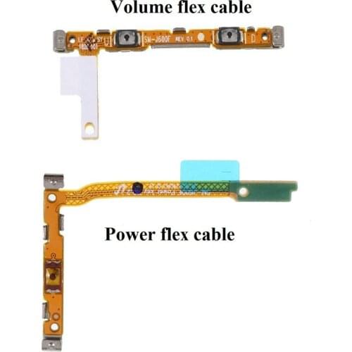 OEM Power Switch Button Volume Button Flex Cable Ribbon Replacement for Samsung Galaxy J6 2018 J600