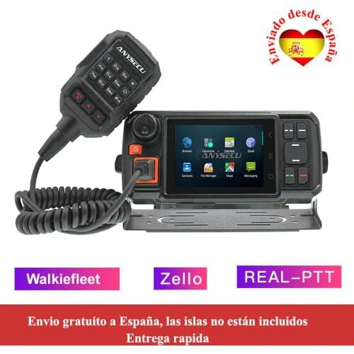 4G-W2Plus 4G Network Radio Android 7.0 LTE WCDMA GSM walkie talkie with WIFI N60 work with Real-ptt / Zello