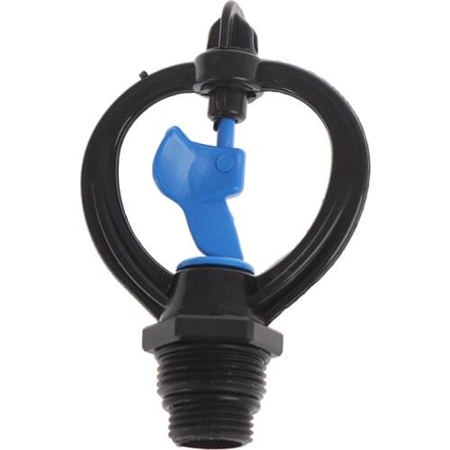 1/2" 3/4" Garden lawn Irrigation 360 Degree Rotary Nozzle Sprinkler