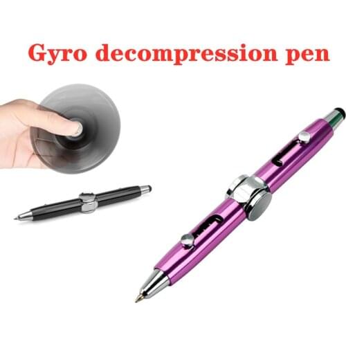 Funny Rotating Pen Spinning Gaming Pen for Kids Students Writing Toy Pens Kawaii Ballpoint Pen Cute Stationery School Supplies