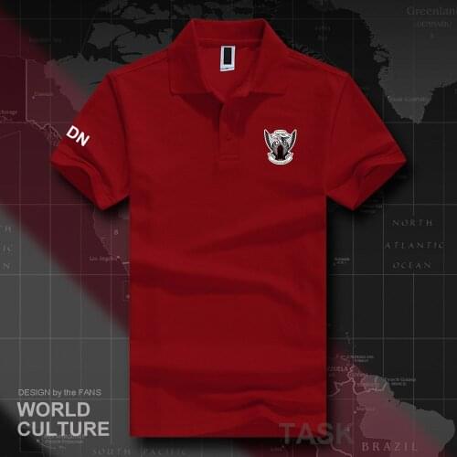North Sudan Sudanese SDN Islam polo shirts men short sleeve white brands printed for country 2018 cotton nation team flag new 20
