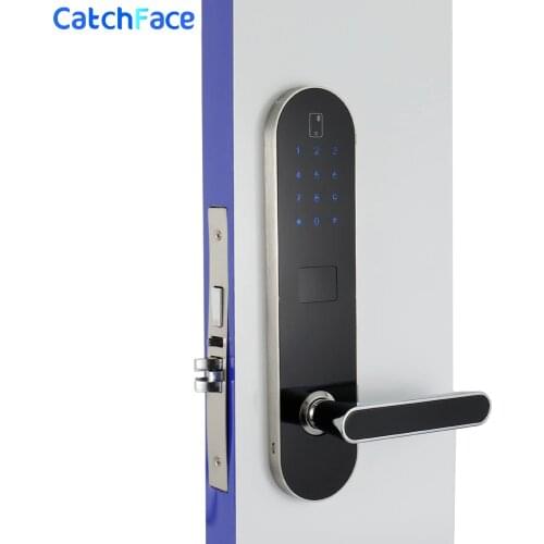 Stainless Steel APP Wifi Smart Door Lock Password Cards Intelligent Door Lock Electronic Keypad Bluetooth For Home Hotel