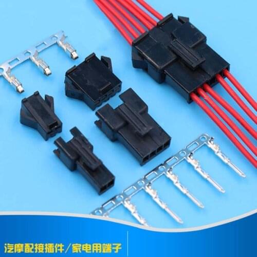 Connector SM 2p air docking 2.5mm plastic shell