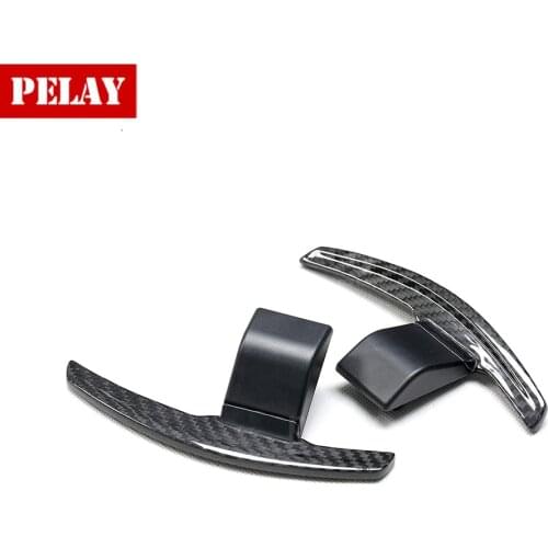 Carbon Fiber Paddle Shift Extension Shifter For BMW F36 F21 F22 F32 F30 F02 F80 F06 F20 F23 F10 F12 F26 F15 M3 Steering Wheel