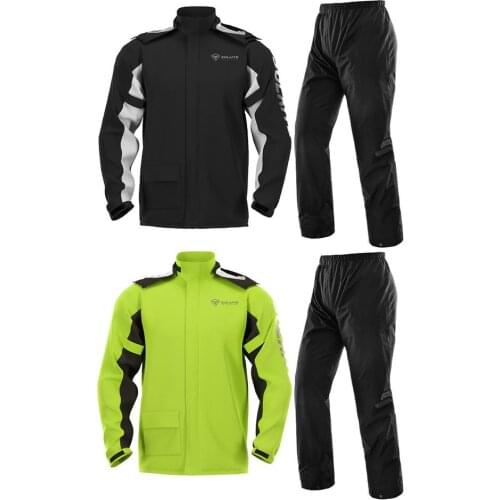 SIZE M-XXXL Raincoat Suit Adult Impermeable Motorcycle Riding Waterproof Ultrathin Outdoor Hiking Fishing Rainproof Protect Gear