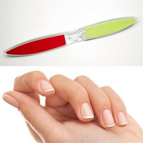 1/2/5X 6-sided Nail File Polish Sanding Washable Nail Care Buffing Double Sided Papersand Nail Art Pedicure And Manicure Tools