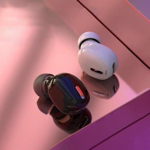 X9 1Pc Mini In-Ear Earbud Wireless Bluetooth 5.0 Noise Reduction Call Earpiece Heavy Bass Music Earphone